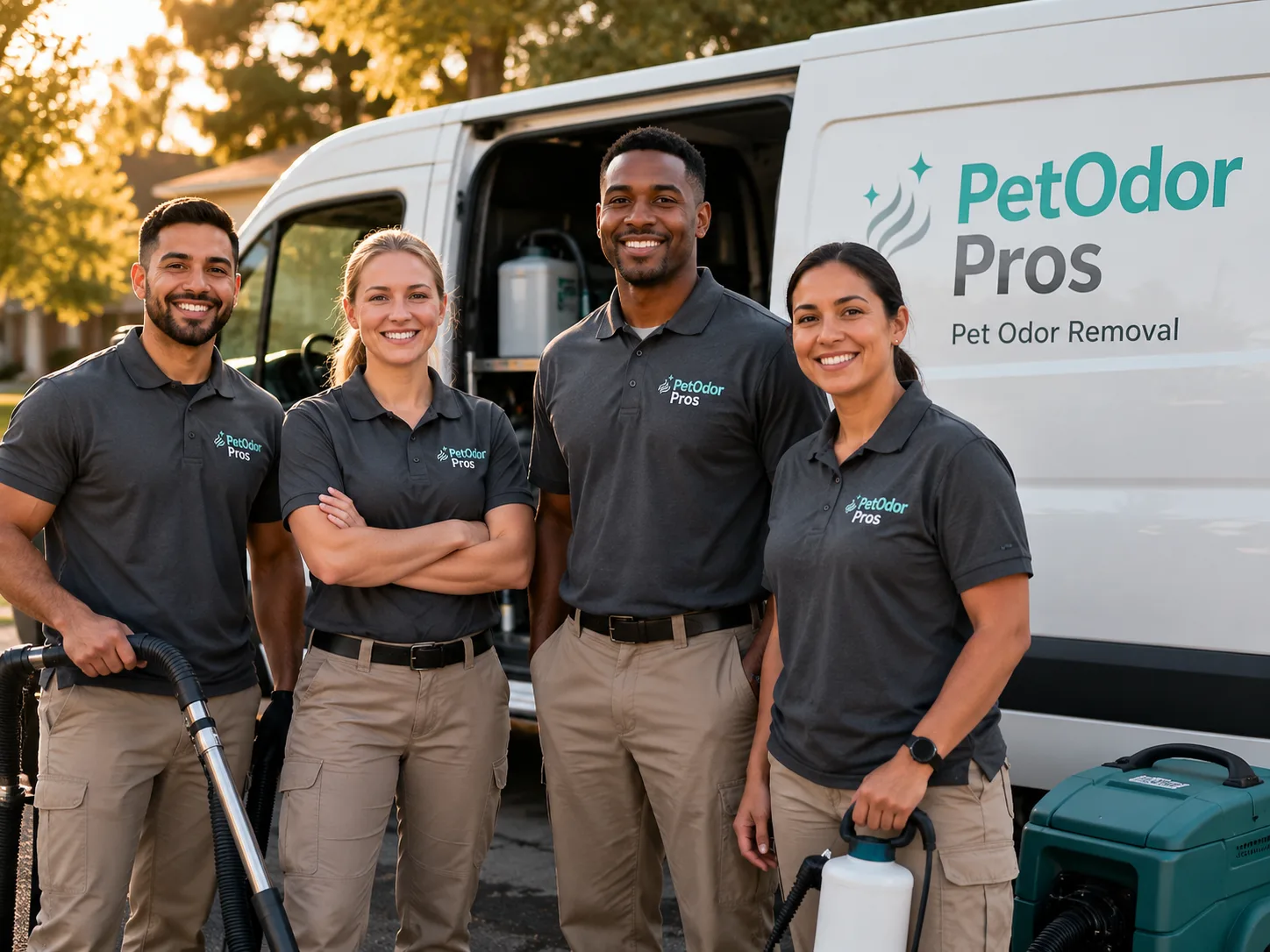 Pet Odor Removal team serving Rogers, ND